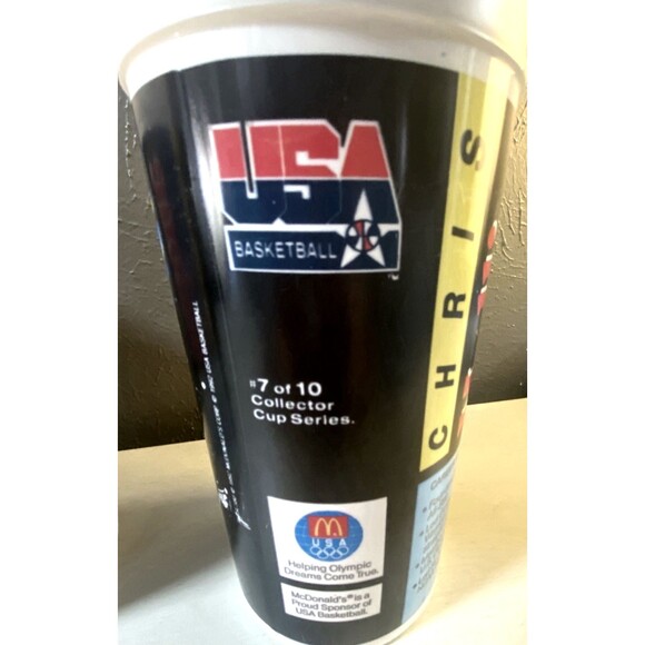 1992 McDonald's Dream Team USA Michael Jordan Karl Malone Chris Mullin Cups - Picture 6 of 6
